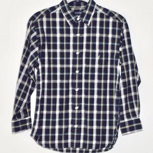 Nautica Button Down Plaid Shirt - 8/10
